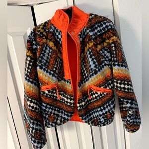 FP Movement by Free People Hit The Slopes Fleece Jacket Small